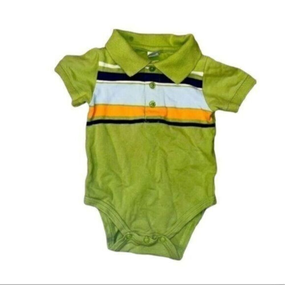 Cherokee Green Summer Onesie 9 Mon.